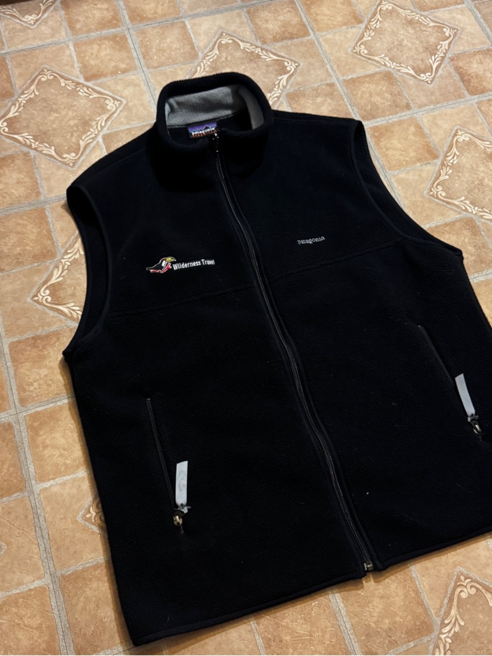 Patagonia Synchilla Fleece Vest - Men's Large - Black - Wilderness Travel Toucan